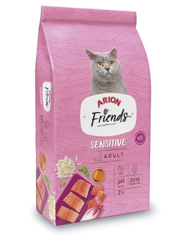 Pienso Gatos Adultos Arion Sensitive 2KG: Nutrición Especial para Gato