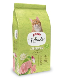 Pienso Gatos Adultos Arion Sterilized 2 KG: Alimentación Equilibrada