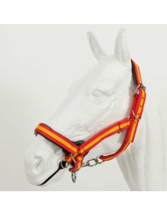 Cabezada Caballo Nylon Full-Cob: Comodidad y Resistencia para Caballo