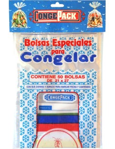 Bolsa para Congelados 30x40 cm – Pack de 50 Unidades