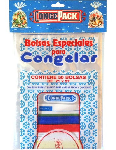 Bolsa para Congelados 30x40 cm – Pack de 50 Unidades