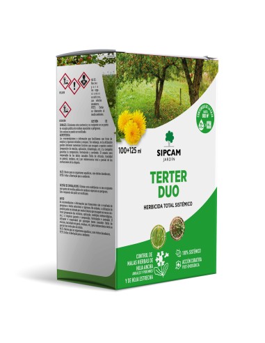 Pack Terter Duo Herbicida Total - Eliminación eficaz de maleza