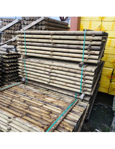 Poste Tratado Torneado 6x2m con Punta – Resistencia y durabilidad
