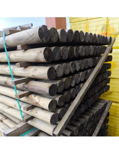 Poste Tratado Torneado 6x2m con Punta – Resistencia y durabilidad