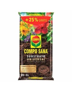 Turba COMPO SANA Universal 20+5L – Sustrato premium para crecimiento