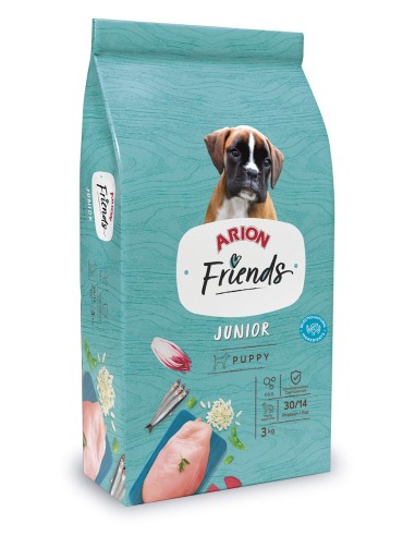 Pienso Perros Cachorros Arion Junior 3KG: Nutrición Completa.