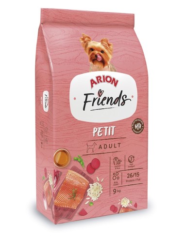 Pienso Perros Adultos Arion Petit 9KG: Nutrición paraRazas Pequeñas